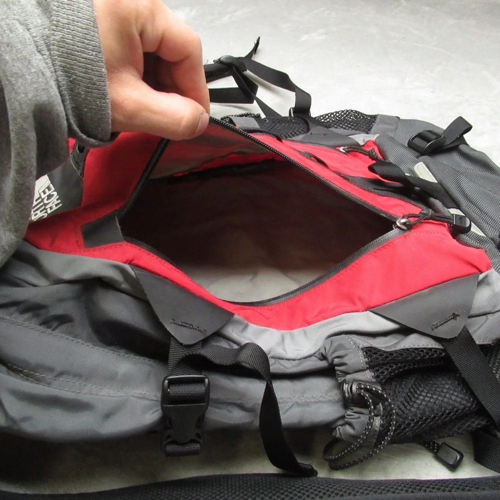 North Face Backpack Unisex One Size Red‎ Big Shot Hiking Travel Technical Rugged
